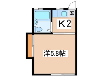 間取図 第二千草ハイツ