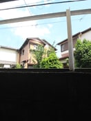 室内からの展望 第二千草ハイツ
