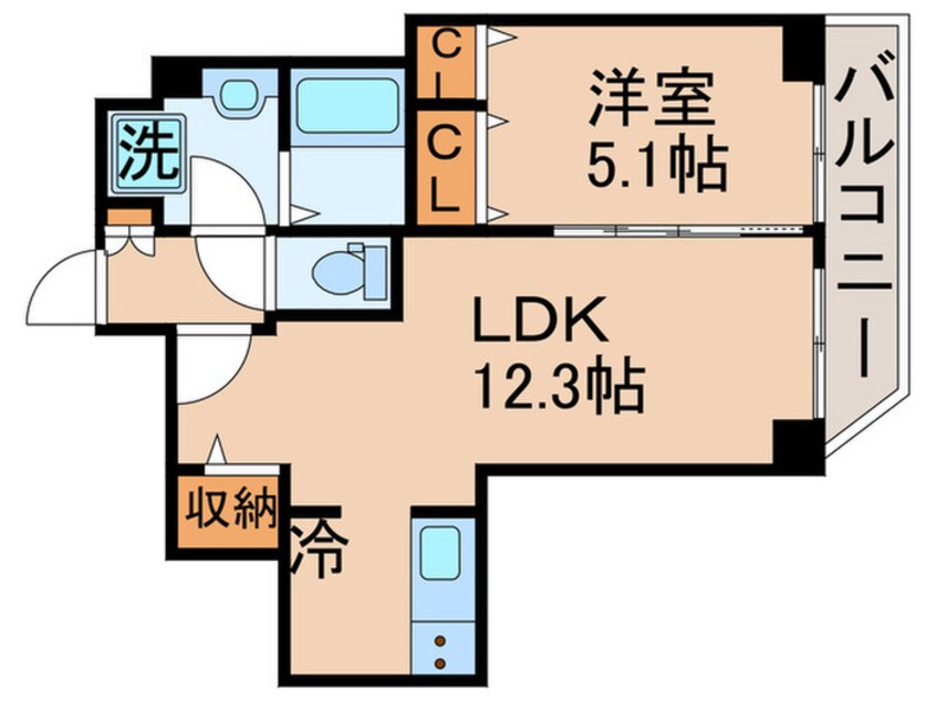 間取図 ガーデンフォレスト親水公園