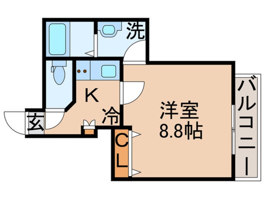 間取図 ガーデンフォレスト親水公園