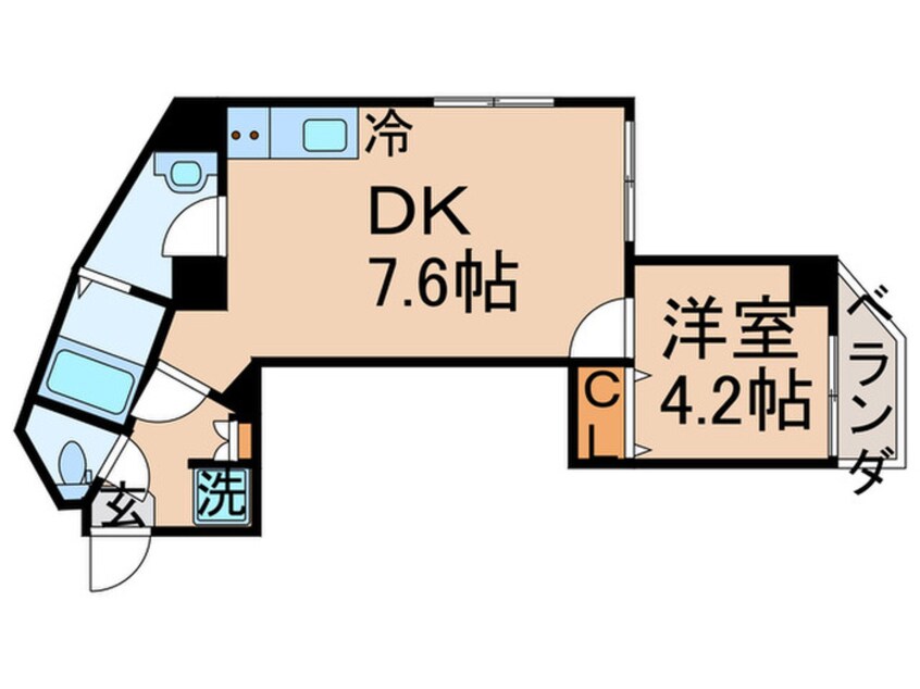 間取図 ガーデンフォレスト親水公園