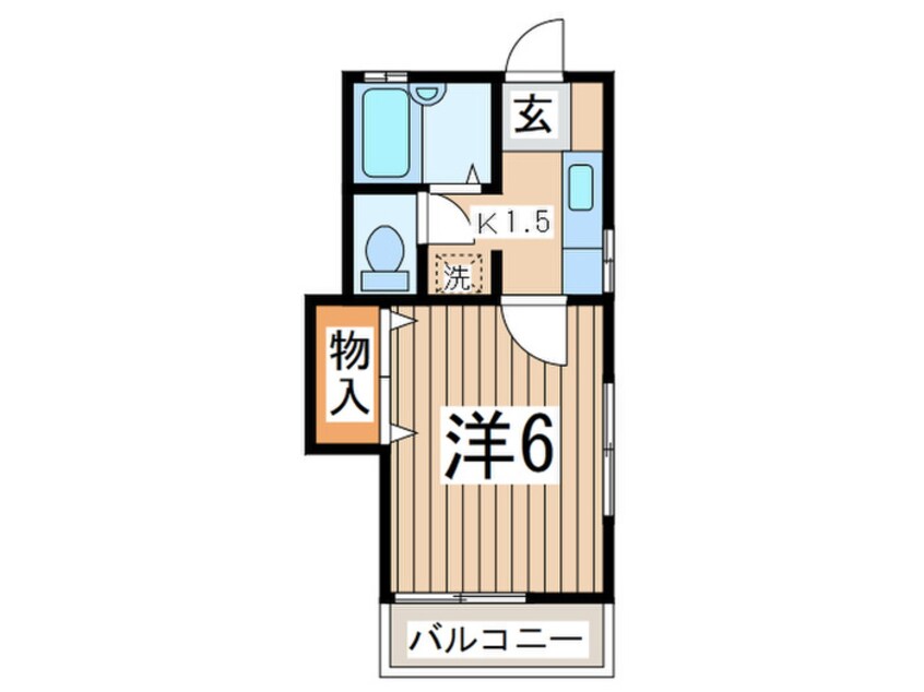 間取図 ハイツポートウインドＣ