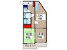 シャイン浦和第６ 2LDKの間取り