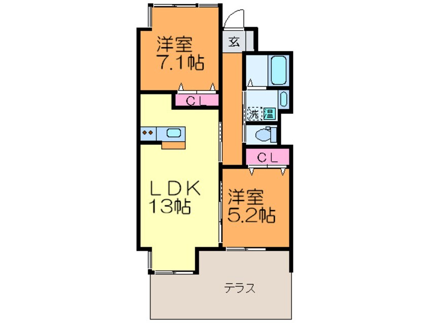 間取図 ペガサス