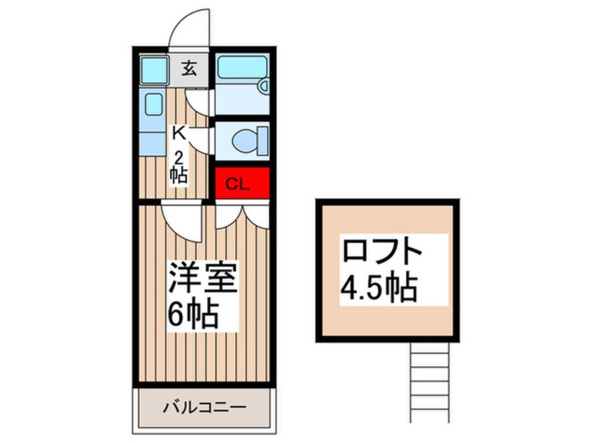 間取図 チェリーヒルズ