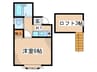 エトワ－ル 1Kの間取り