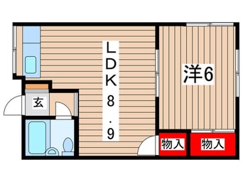 間取図 プラザドゥサン