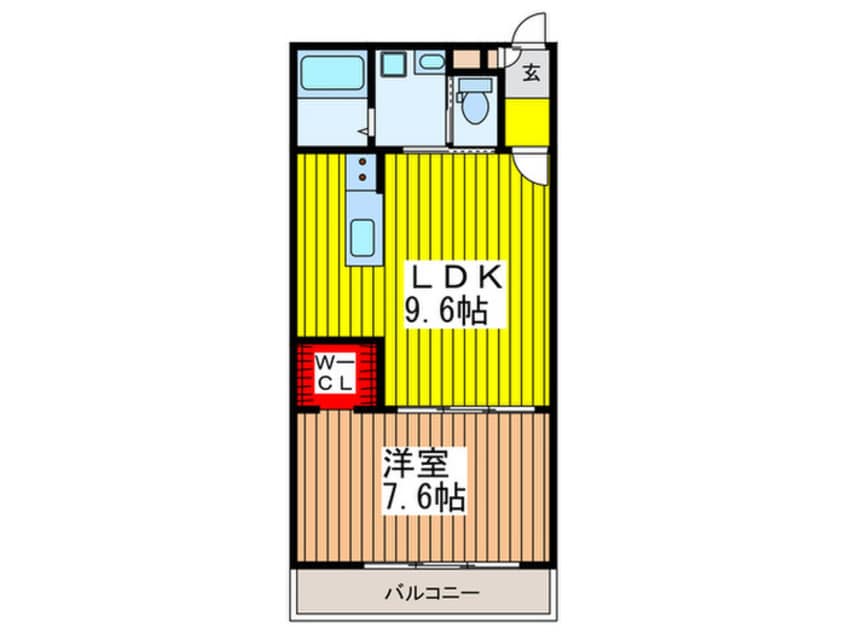 間取図 アクアⅡ