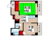 メゾンＳＫ 2DKの間取り