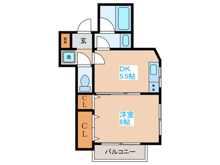 間取り図 Ｋ・ＢＬＤＧ
