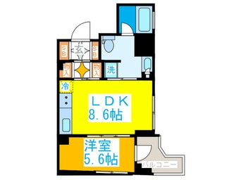 間取図 プライマル杉並方南町