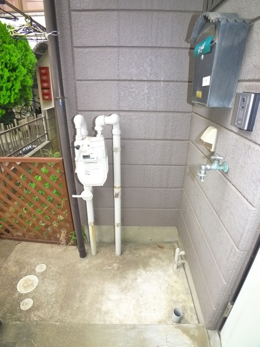 洗濯機置場 コ－ポ大沼