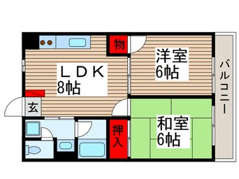 間取図 メゾン・ド・ロッシュ