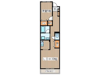 間取図 ソレイユ湘南鵠沼海岸