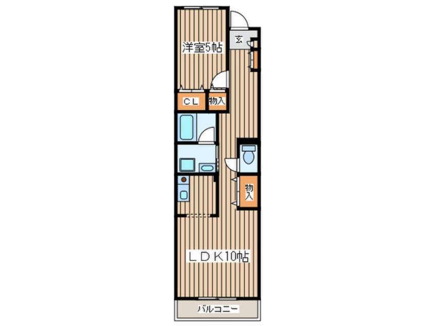 間取図 ソレイユ湘南鵠沼海岸
