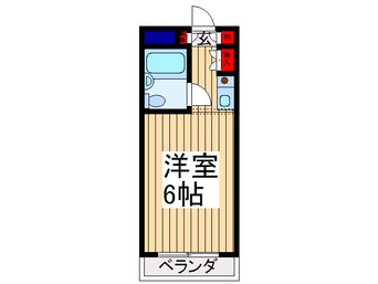 間取図 メゾンハギⅡ