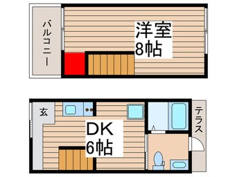 間取図 千住4丁目戸建て