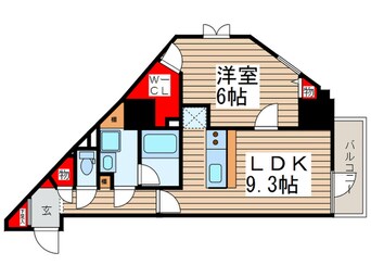 間取図 メゾンピオニー東向島