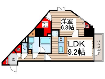 間取図 メゾンピオニー東向島