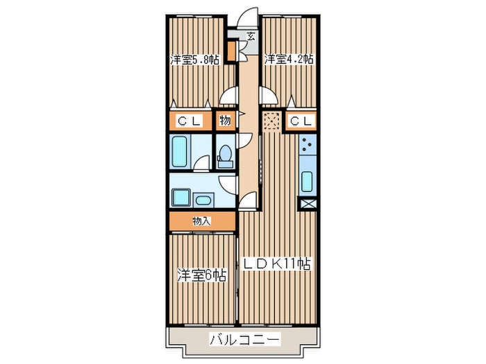 間取り図 ガーデンコート湘南