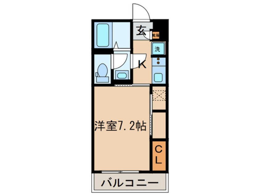 間取図 リブリ・渡田向町