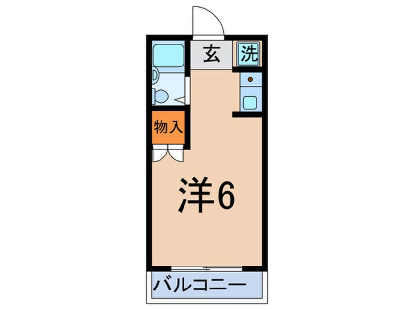 間取図 メゾン平野