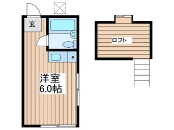 間取図 ハローハイツ