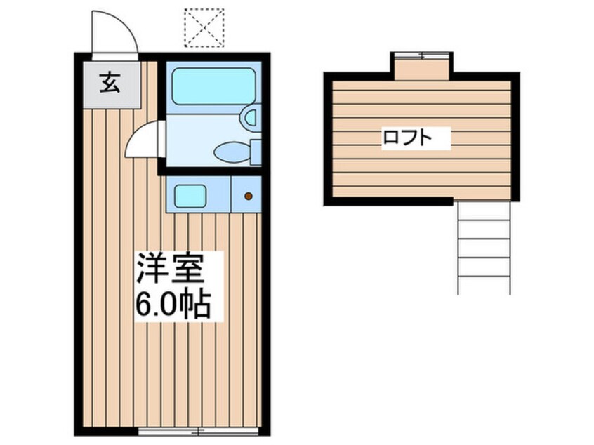 間取図 ハローハイツ