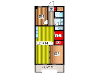 間取図 朝日ビル