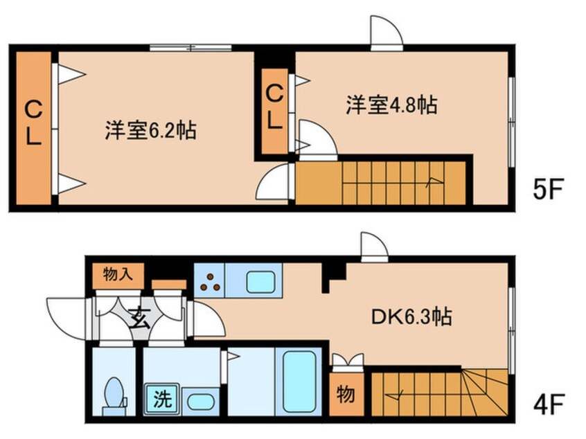 間取図 メルヴェーユ文京小石川