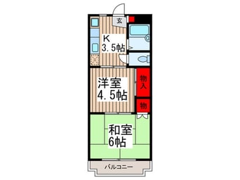 間取図 インペリアルハイツ