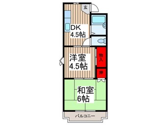 間取図 インペリアルハイツ