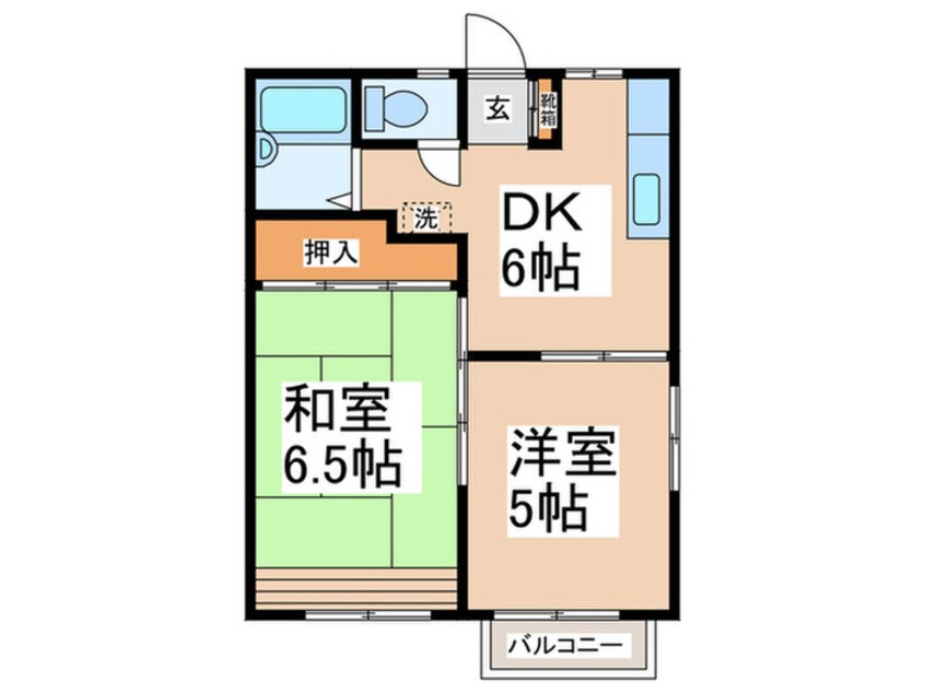 間取図 翠明ミサワホ－ム