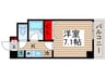 ヴィラクリヤマ 1Kの間取り