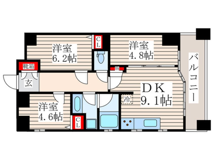 間取図 PLAZA　HOUSE