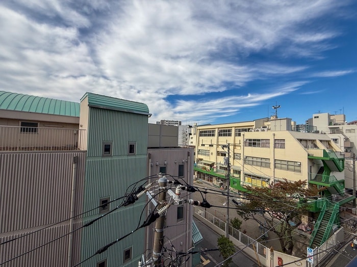 室内からの展望 サンクレイドル西日暮里Ⅲ(503)