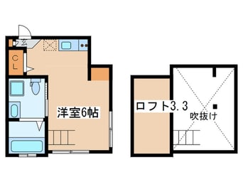 間取図 Blanc Court 代田橋