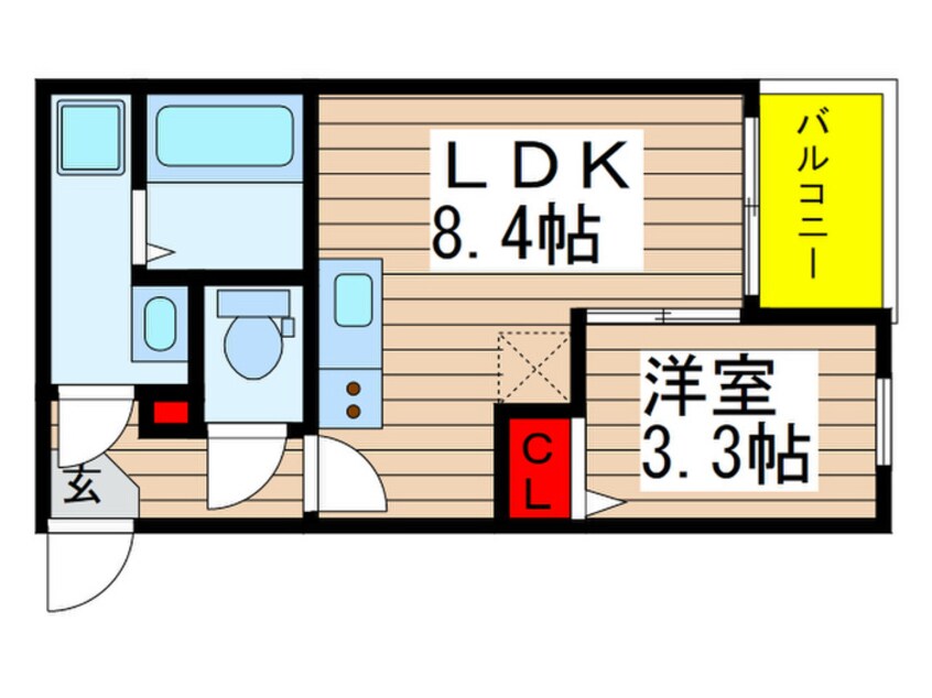 間取図 アーバンガーデン松戸