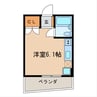 鴨志田ビル 1Rの間取り