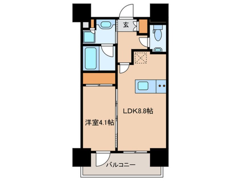 間取図 ザ・パークハビオ目白タワー
