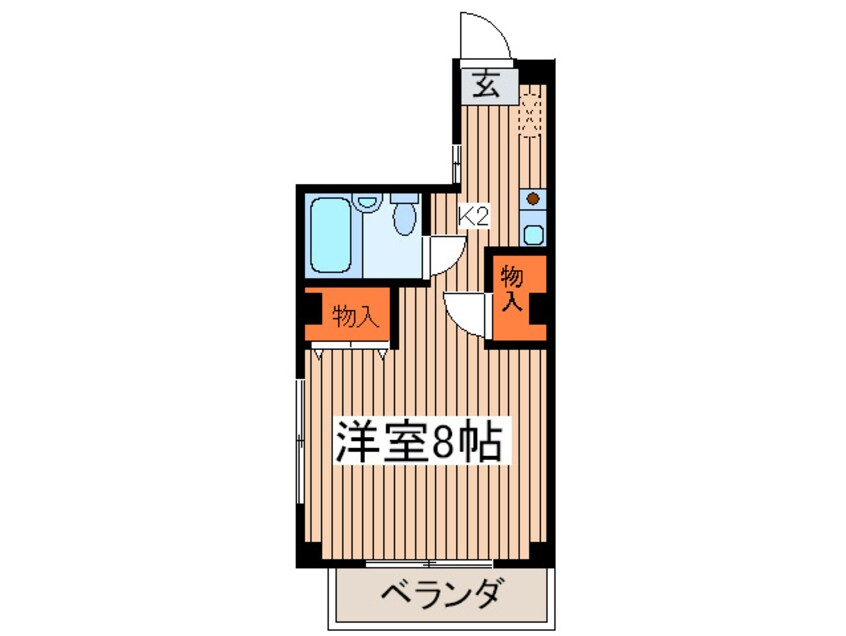 間取図 エクセルアサヒ