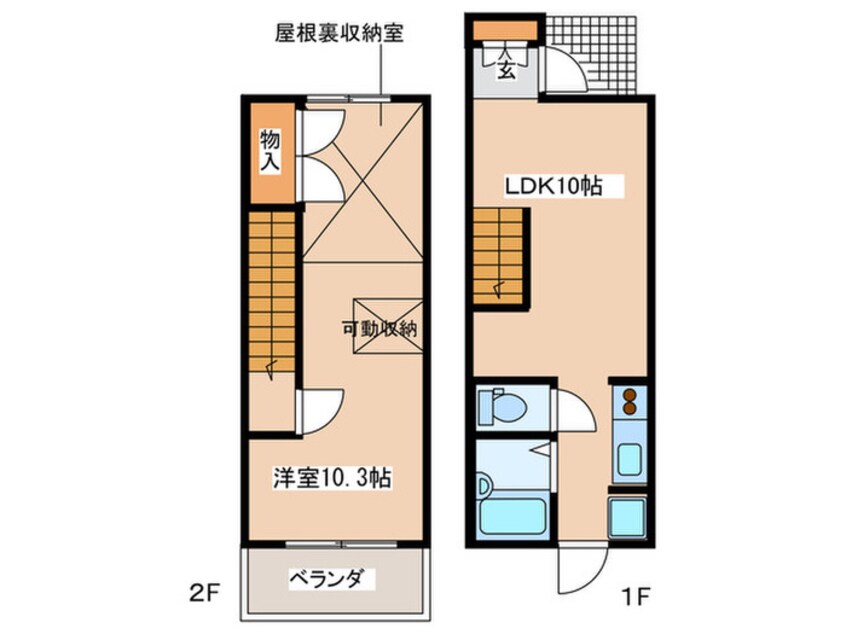 間取図 CASA INOUE Quattro