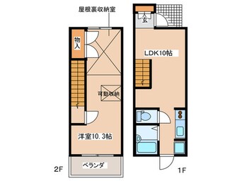 間取図 CASA INOUE Quattro