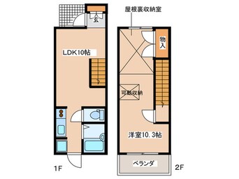 間取図 CASA INOUE Quattro