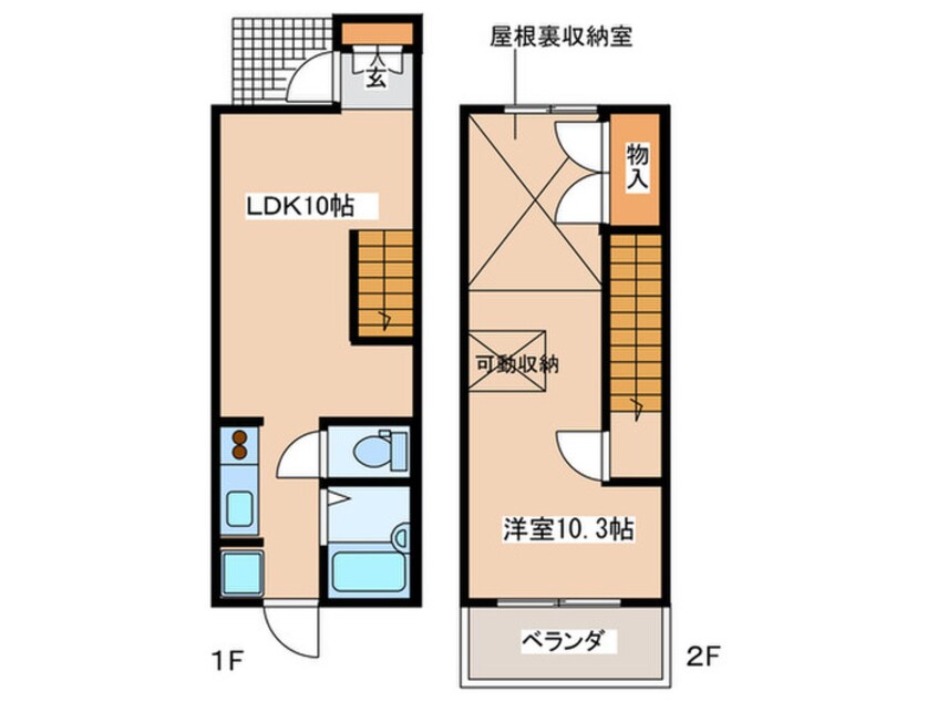 間取図 CASA INOUE Quattro