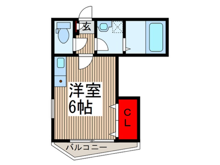 間取図 第五泉荘