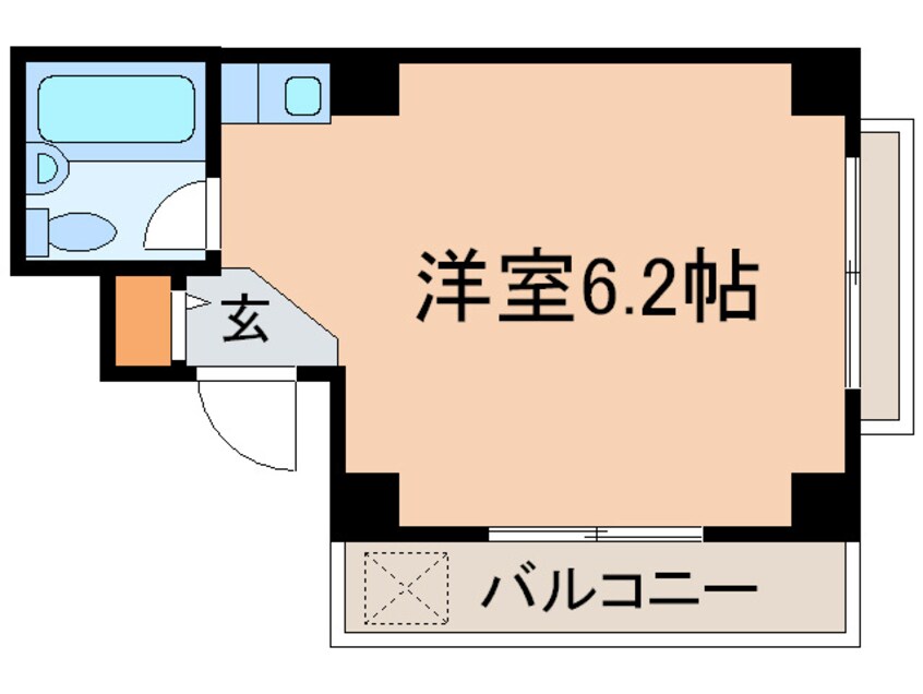 間取図 富永ビル(501)