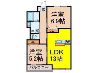 間取図 ユニコーン