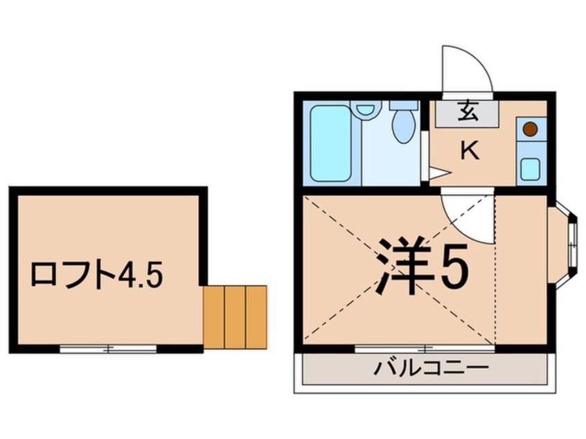 間取図 ライフピア　アポジカ