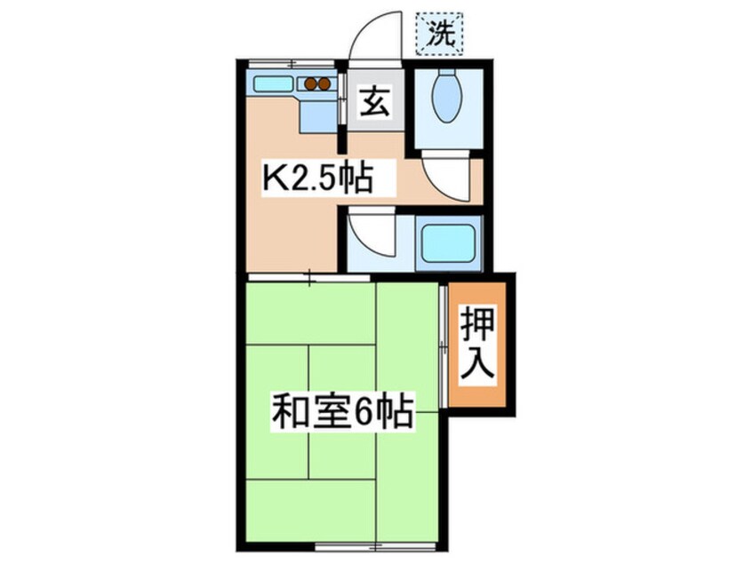 間取図 躍進コ－ポＡ棟